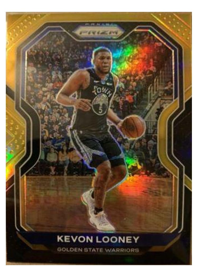 2020-21 Panini Prizm Base Set Kevon Looney #34 card