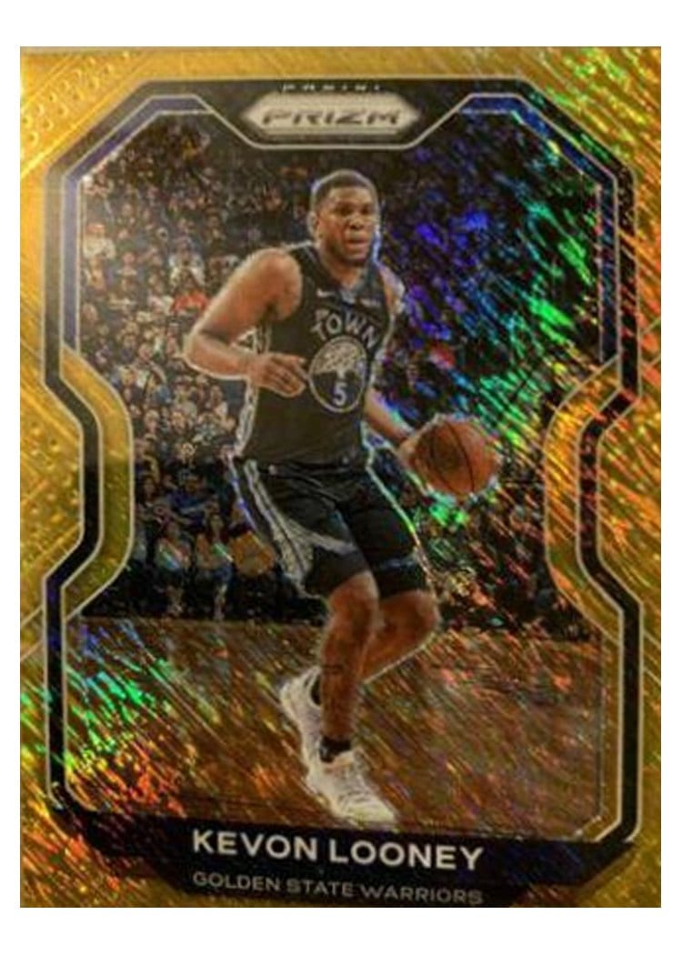 2020-21 Panini Prizm Base Set Kevon Looney #34 card