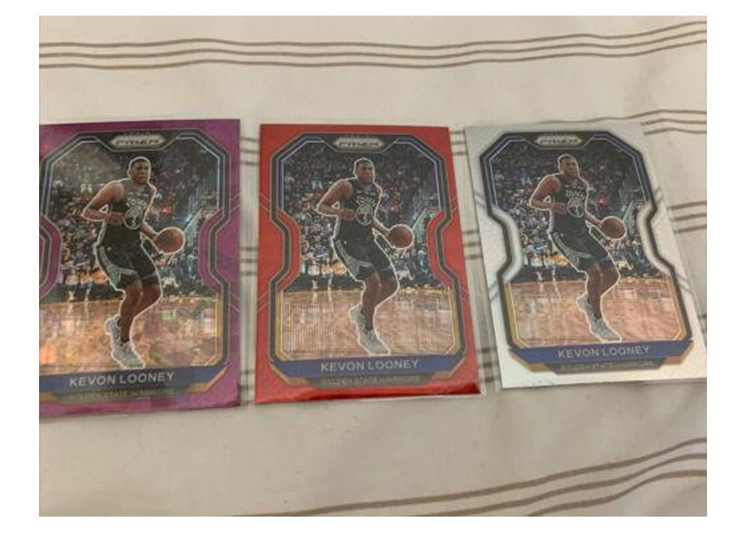 2020-21 Panini Prizm Base Set Kevon Looney #34 card