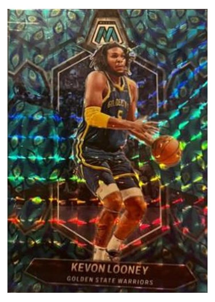 2023-24 Panini Mosaic Base Set Kevon Looney #195 card