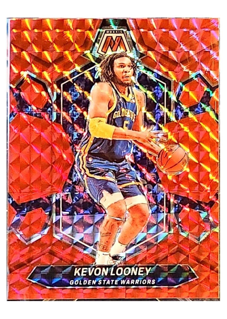 2023-24 Panini Mosaic Base Set Kevon Looney #195 card