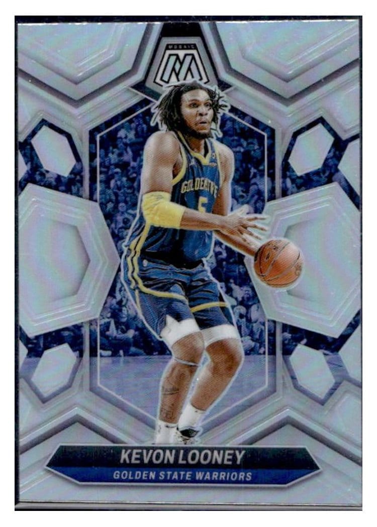 2023-24 Panini Mosaic Base Set Kevon Looney #195 card
