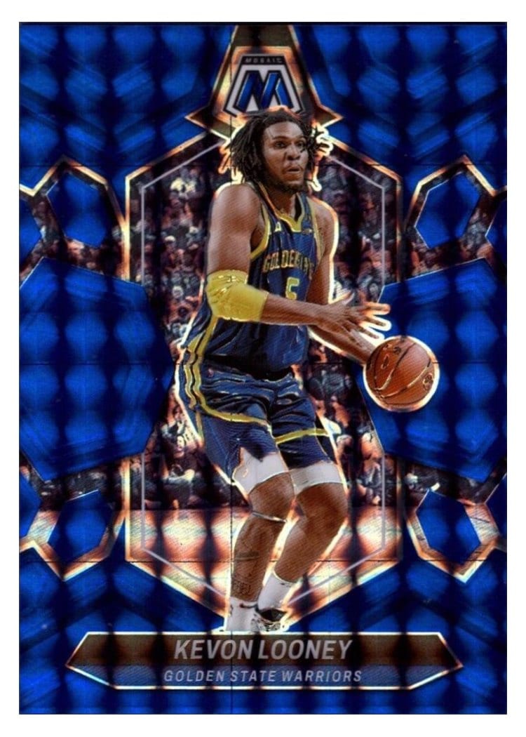 2023-24 Panini Mosaic Base Set Kevon Looney #195 card