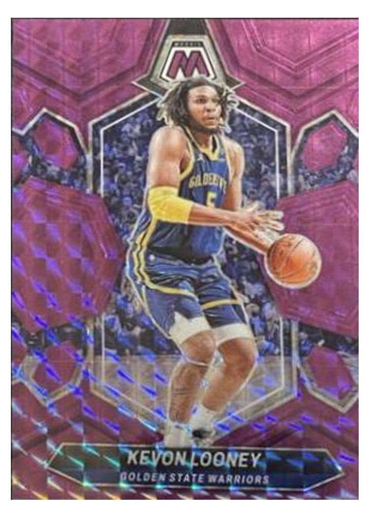 2023-24 Panini Mosaic Base Set Kevon Looney #195 card