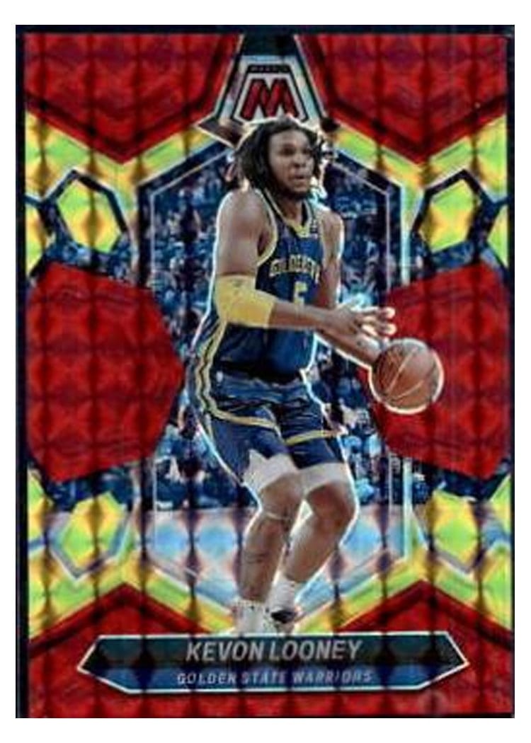 2023-24 Panini Mosaic Base Set Kevon Looney #195 card