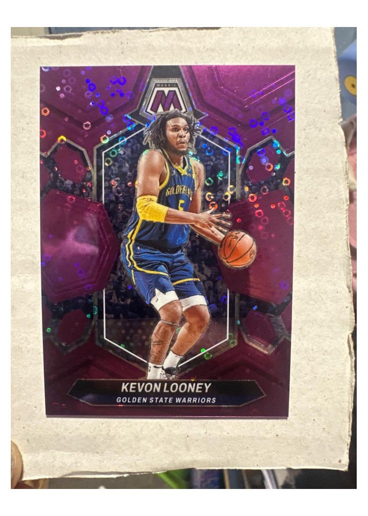 2023-24 Panini Mosaic Base Set Kevon Looney #195 card