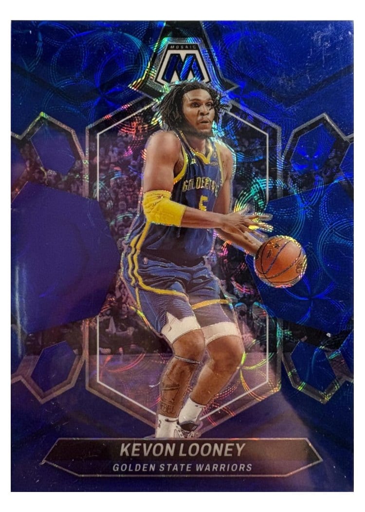 2023-24 Panini Mosaic Base Set Kevon Looney #195 card