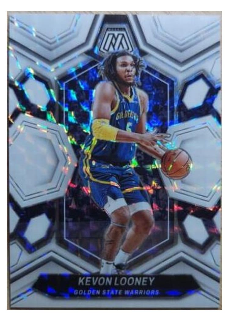 2023-24 Panini Mosaic Base Set Kevon Looney #195 card