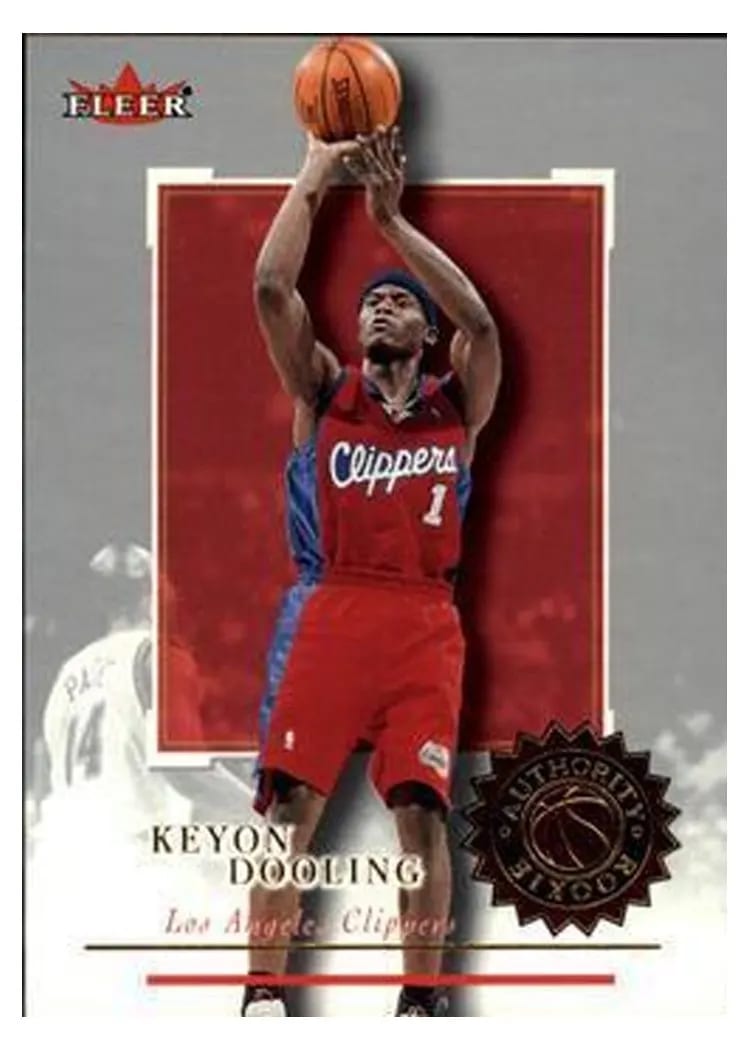 2000 Fleer Authority Keyon Dooling #127 card