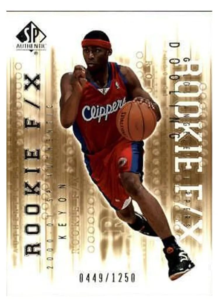 2000 SP Authentic Keyon Dooling #100 card