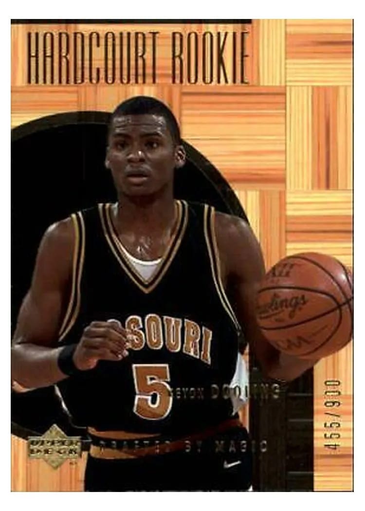 2000 Upper Deck Hardcourt Keyon Dooling #94 card