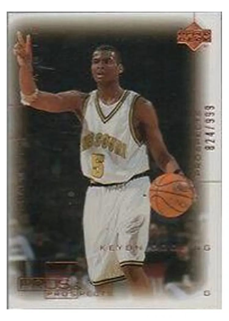 2000 Upper Deck Pros & Prospects Keyon Dooling #100 card