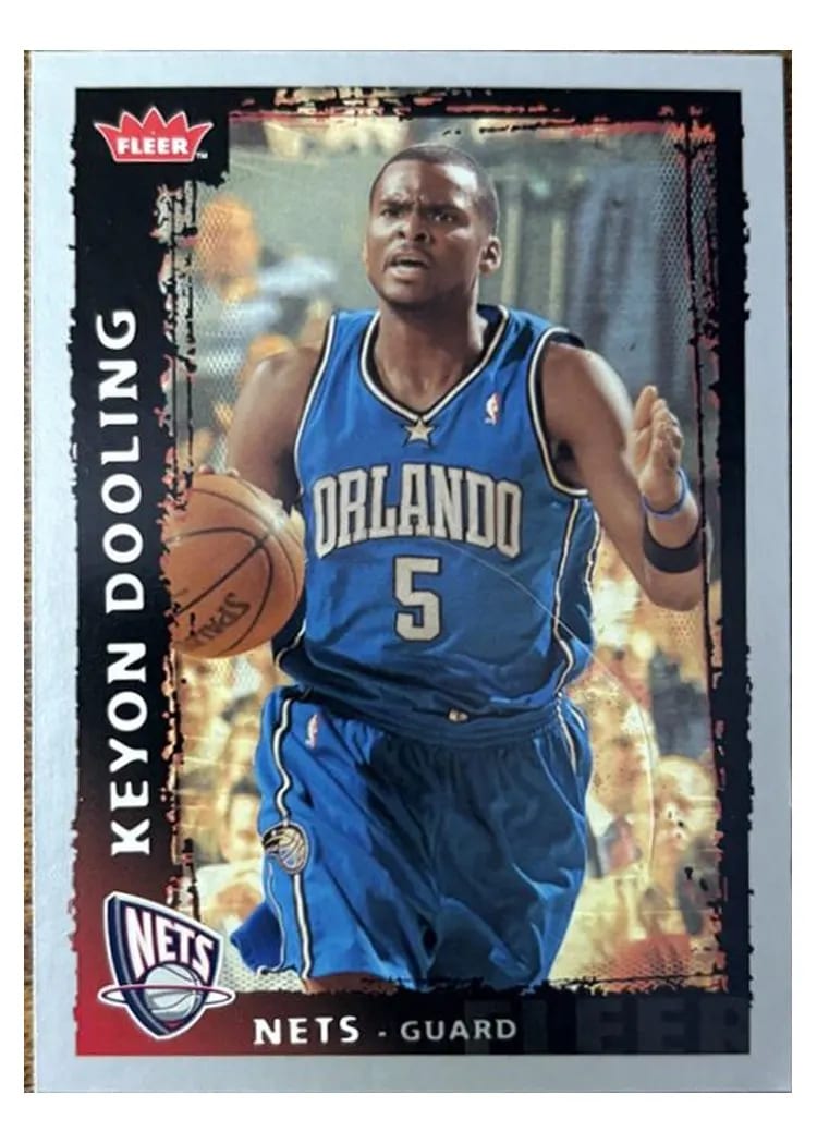 2008 Fleer Keyon Dooling #66 card