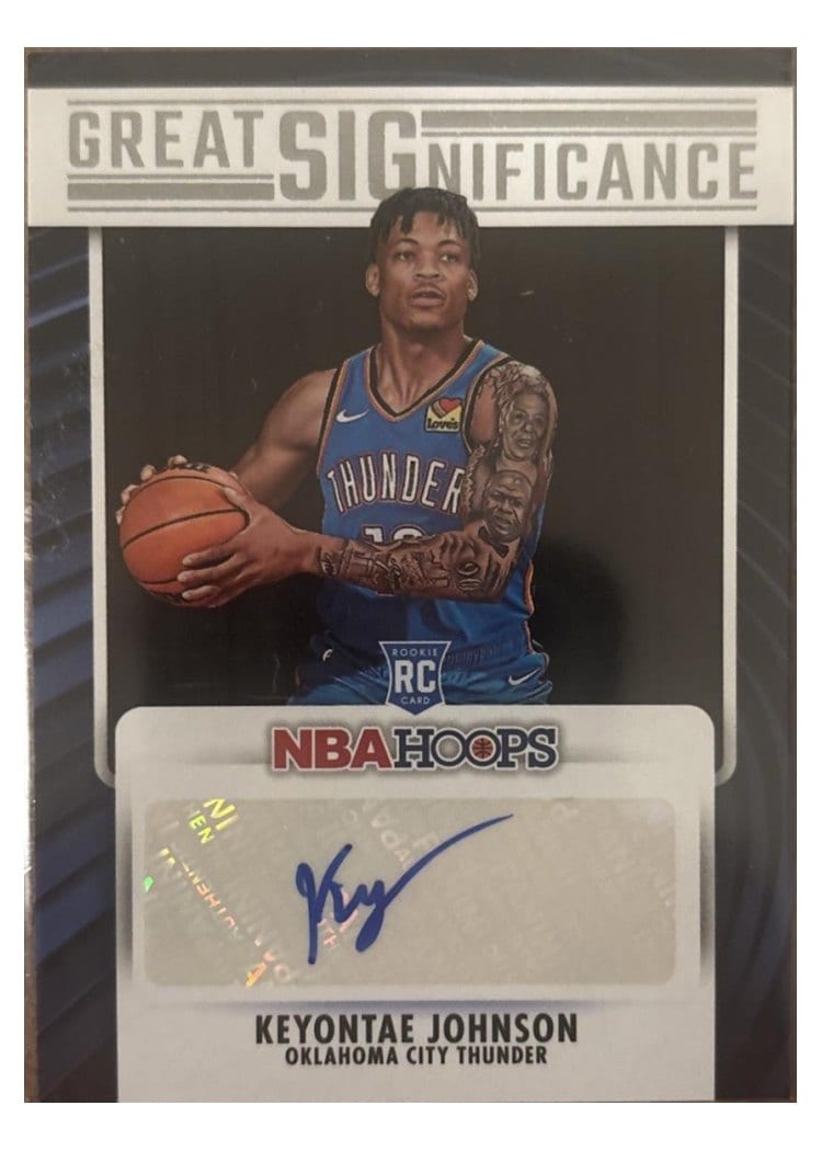 2023-24 Hoops Great SIGnificance Keyontae Johnson #GS-KJN card