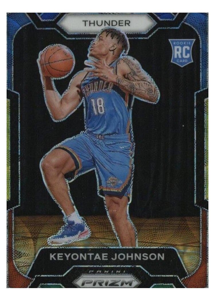 2023-24 Panini Prizm Base Set Keyontae Johnson #176 card