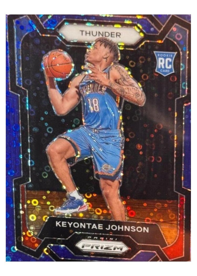 2023-24 Panini Prizm Base Set Keyontae Johnson #176 card