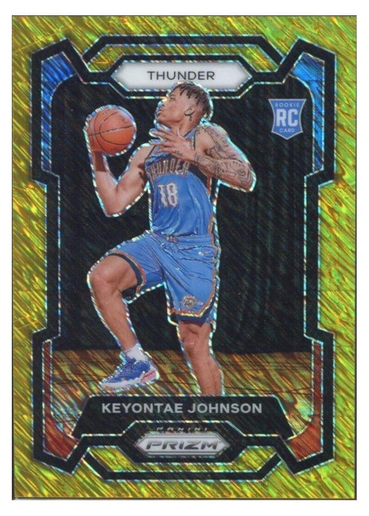2023-24 Panini Prizm Base Set Keyontae Johnson #176 card