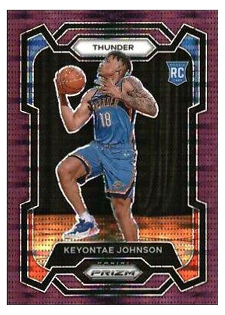 2023-24 Panini Prizm Base Set Keyontae Johnson #176 card