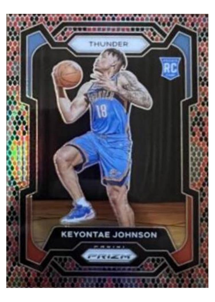 2023-24 Panini Prizm Base Set Keyontae Johnson #176 card
