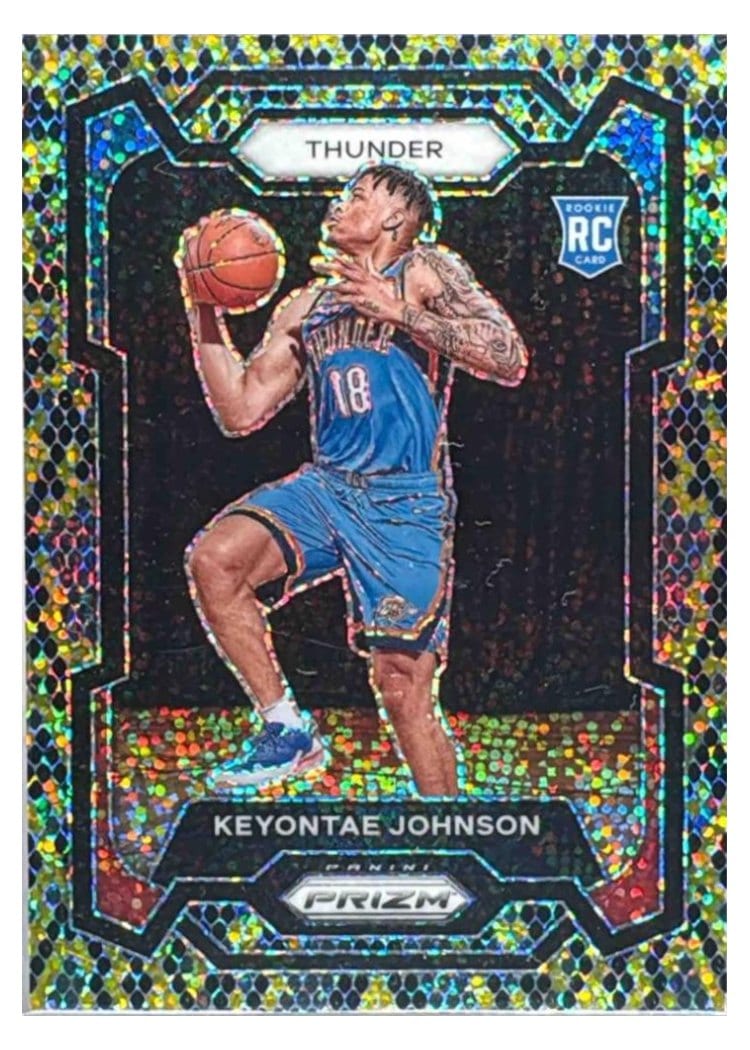 2023-24 Panini Prizm Base Set Keyontae Johnson #176 card