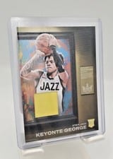 2023-24 Panini Court Kings Debut Showcase Memorabilia Keyonte George #DSM-KEY card
