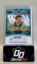 2023-24 Panini Court Kings Heir Apparent Autographs Keyonte George #HA-KEY card