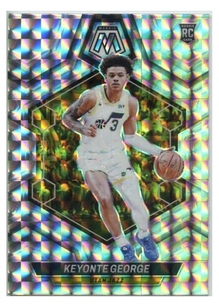 2023-24 Panini Mosaic Base Set Keyonte George #222 card