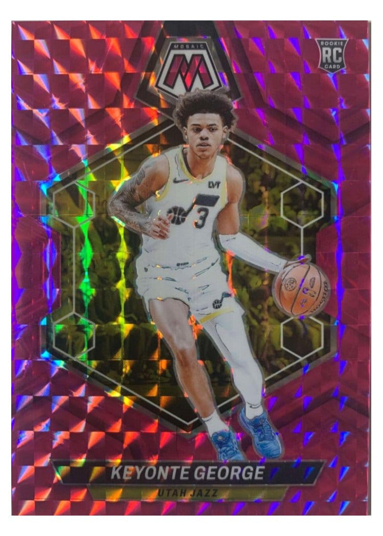2023-24 Panini Mosaic Base Set Keyonte George #222 card