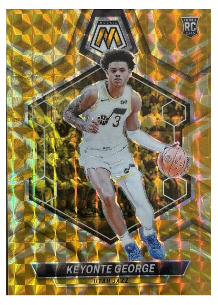 2023-24 Panini Mosaic Base Set Keyonte George #222 card