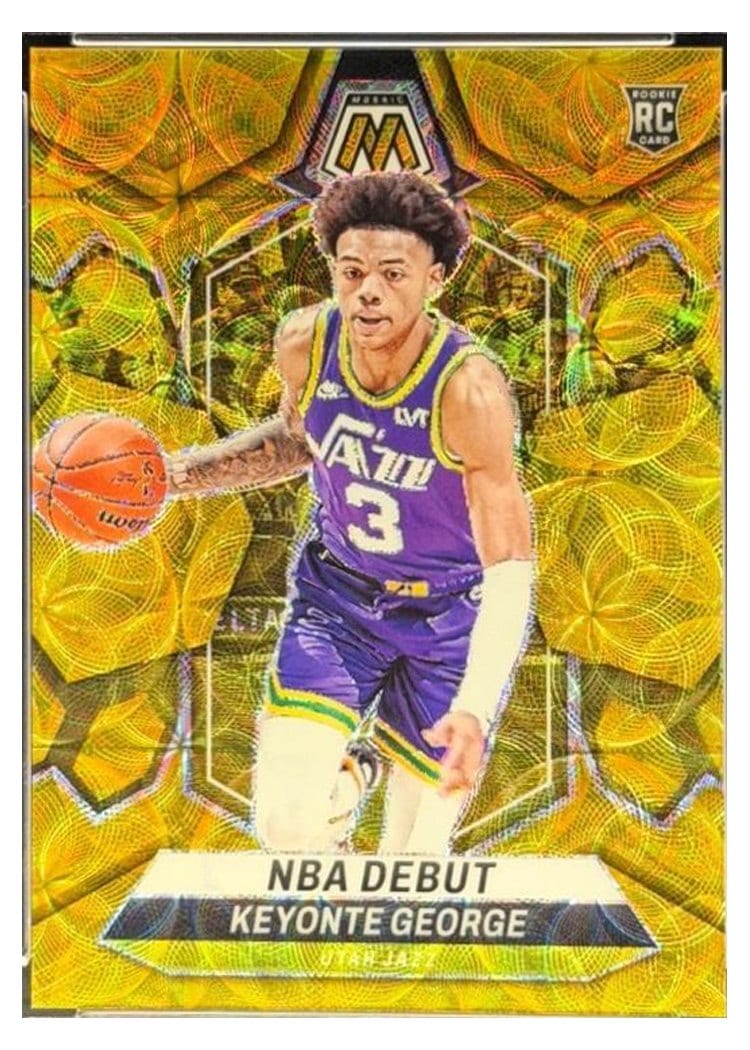 2023-24 Panini Mosaic Base Set Keyonte George #251 card