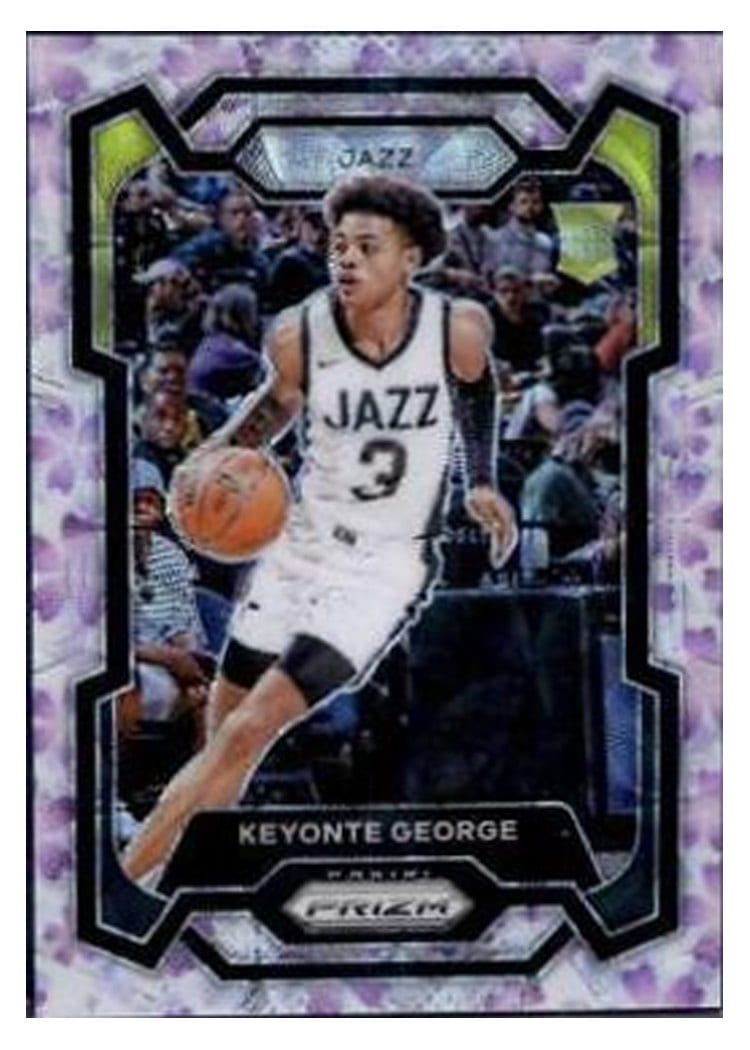 2023-24 Panini Prizm Base Set Keyonte George #127 card