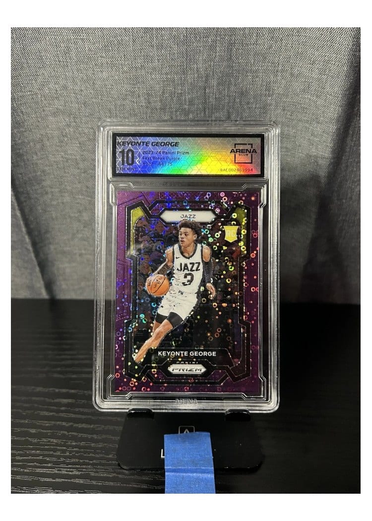 2023-24 Panini Prizm Base Set Keyonte George #127 card