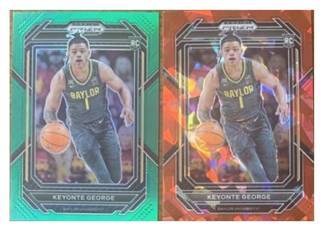 2023-24 Panini Prizm Base Set Keyonte George #127 card