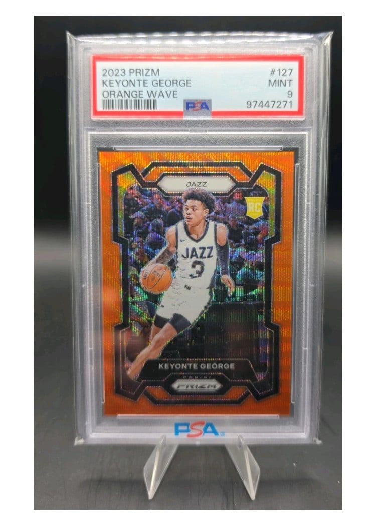 2023-24 Panini Prizm Base Set Keyonte George #127 card