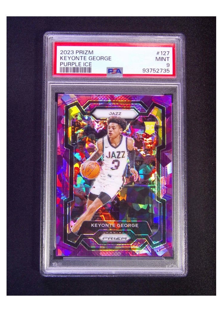 2023-24 Panini Prizm Base Set Keyonte George #127 card
