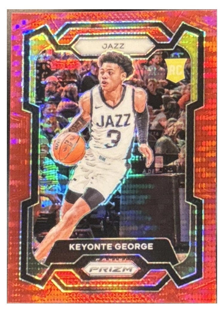 2023-24 Panini Prizm Base Set Keyonte George #127 card