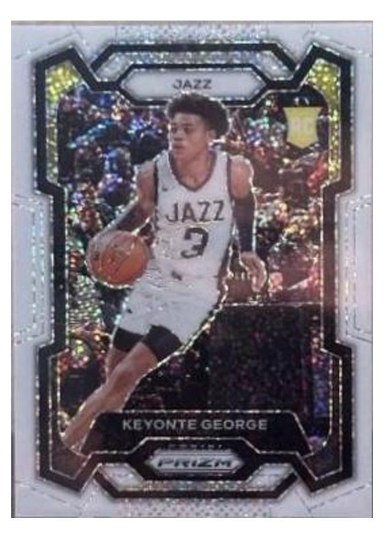 2023-24 Panini Prizm Base Set Keyonte George #127 card