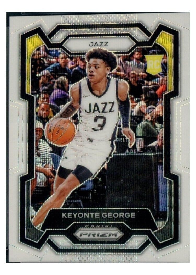 2023-24 Panini Prizm Base Set Keyonte George #127 card