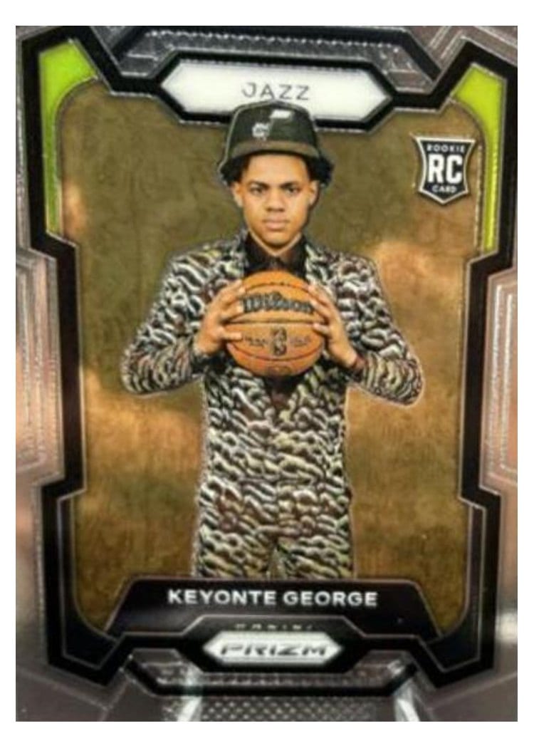 2023-24 Panini Prizm Base Set Keyonte George #127 card