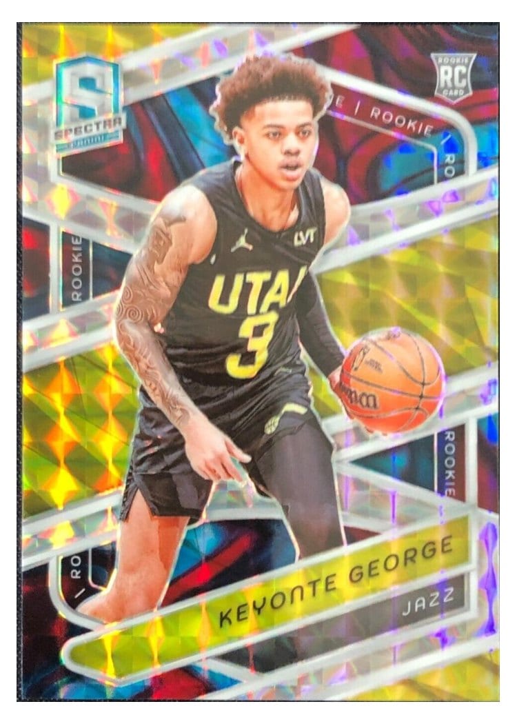 2023-24 Panini Spectra Base Set Keyonte George #135 card