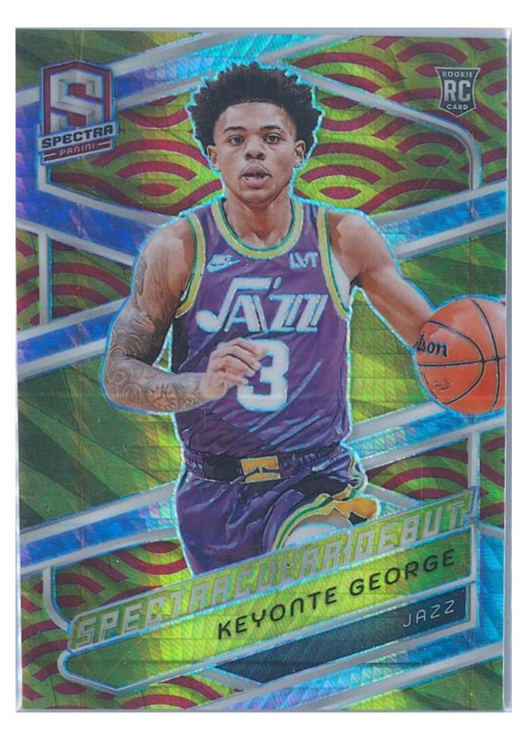 2023-24 Panini Spectra Base Set Keyonte George #182 card