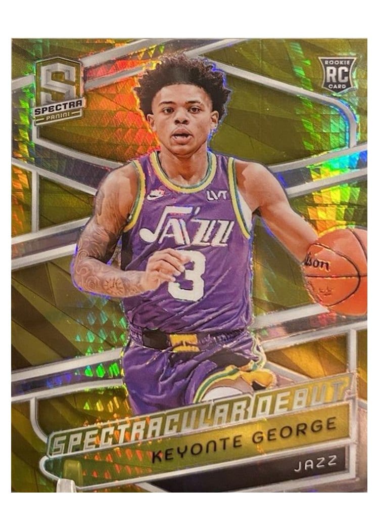 2023-24 Panini Spectra Base Set Keyonte George #182 card