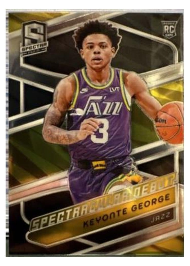 2023-24 Panini Spectra Base Set Keyonte George #182 card