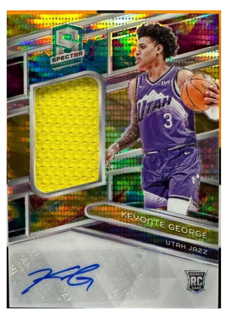 2023-24 Panini Spectra Base Set Keyonte George #201 card