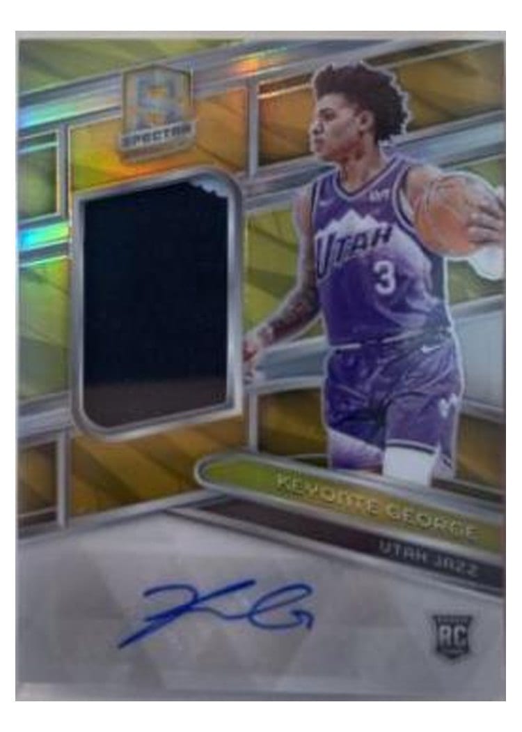2023-24 Panini Spectra Base Set Keyonte George #201 card