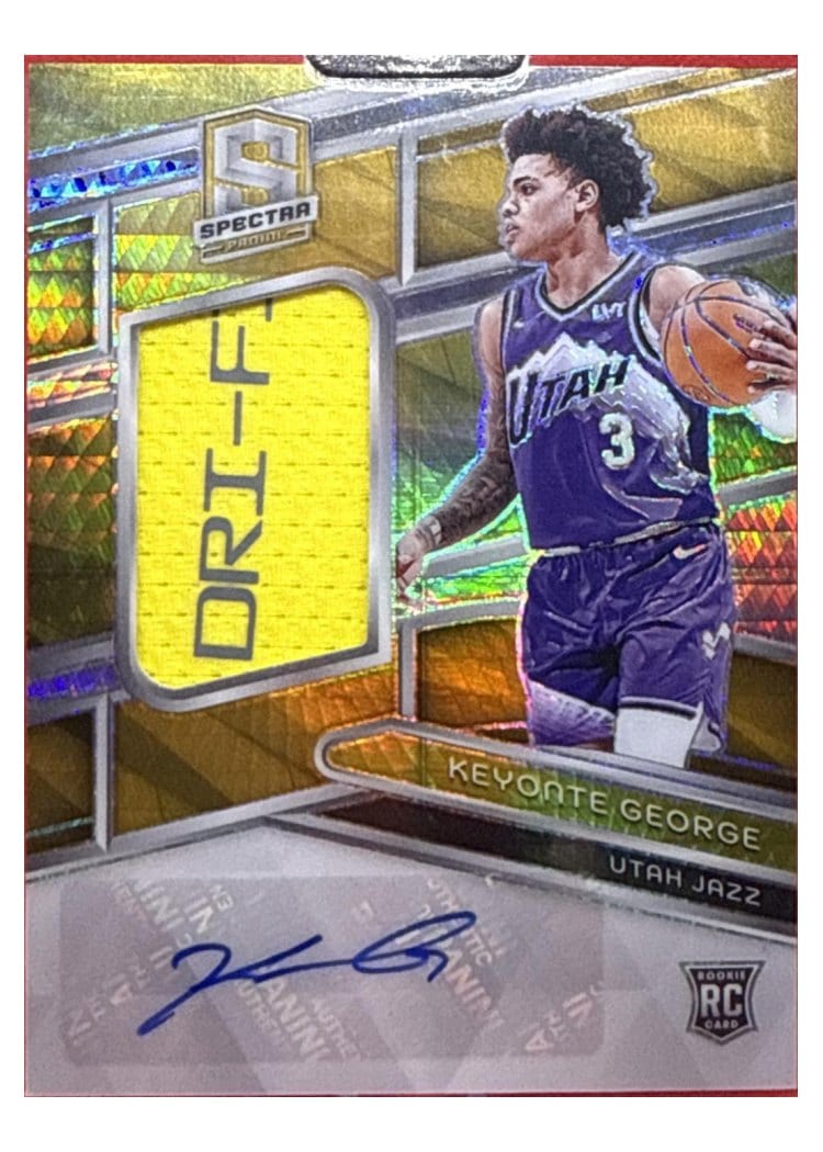 2023-24 Panini Spectra Base Set Keyonte George #201 card