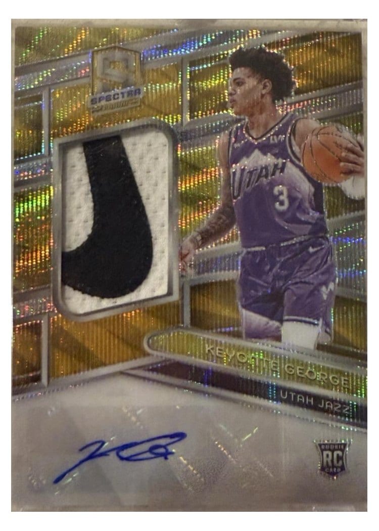 2023-24 Panini Spectra Base Set Keyonte George #201 card