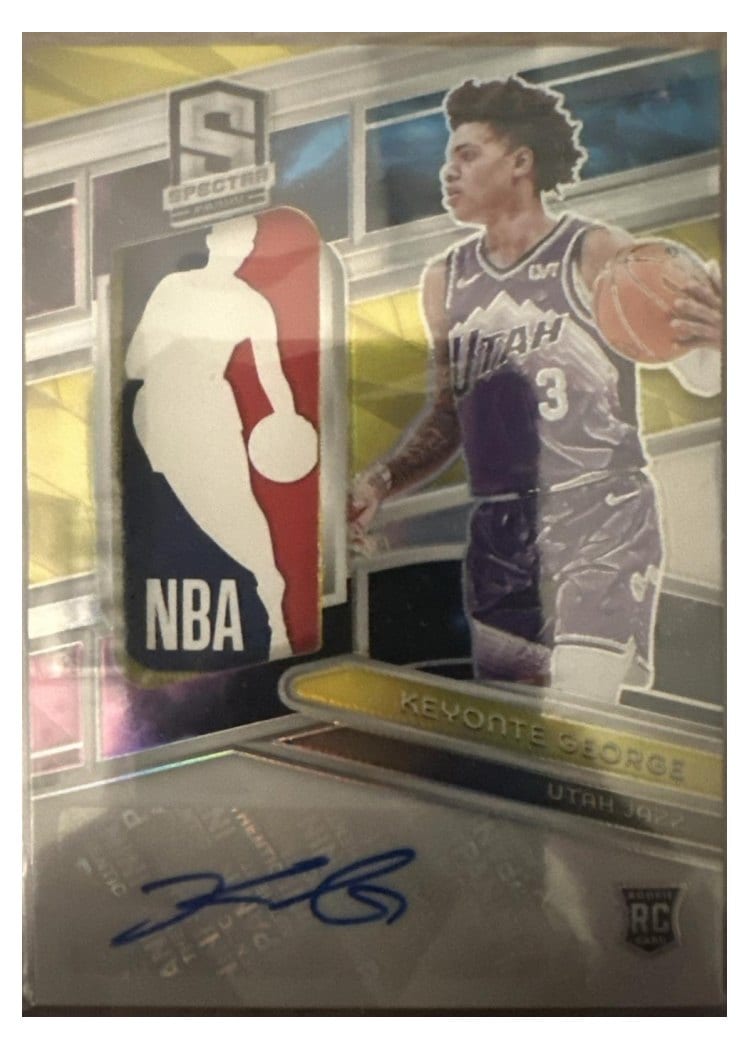 2023-24 Panini Spectra Base Set Keyonte George #201 card