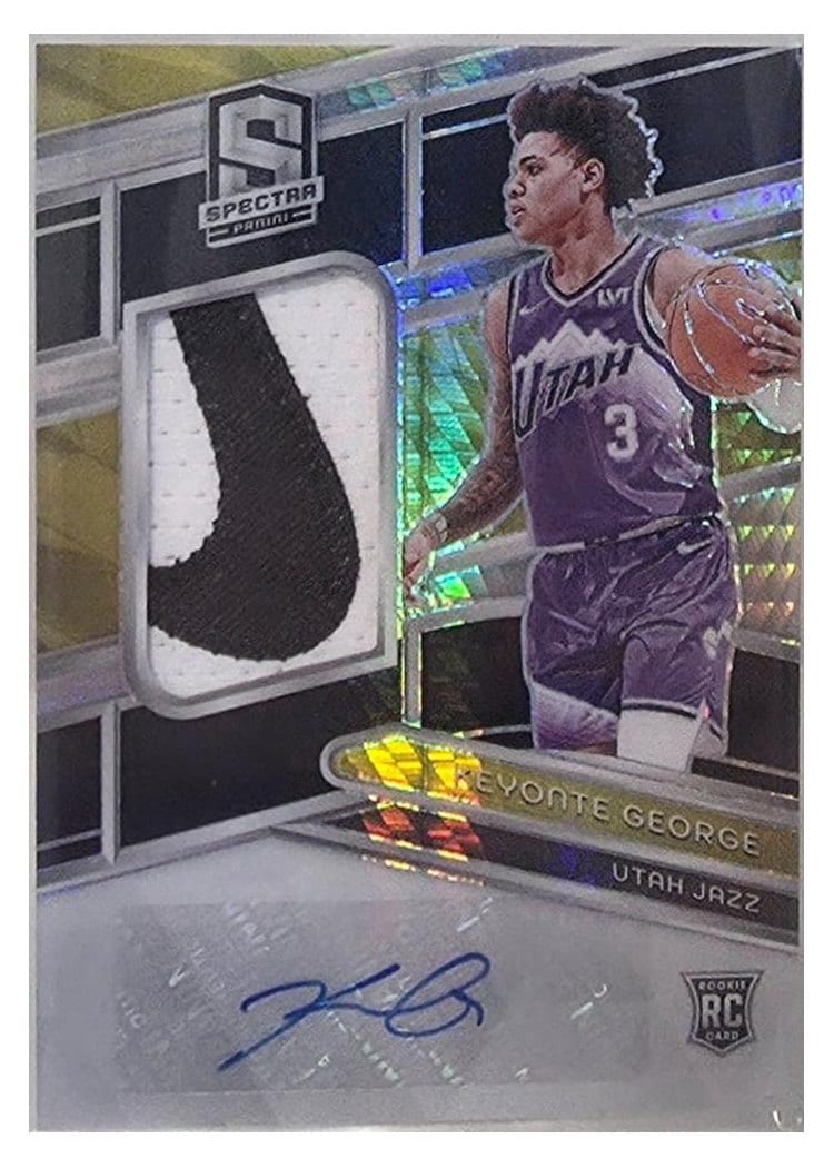 2023-24 Panini Spectra Base Set Keyonte George #201 card