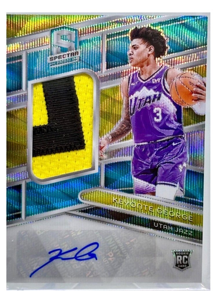 2023-24 Panini Spectra Base Set Keyonte George #201 card
